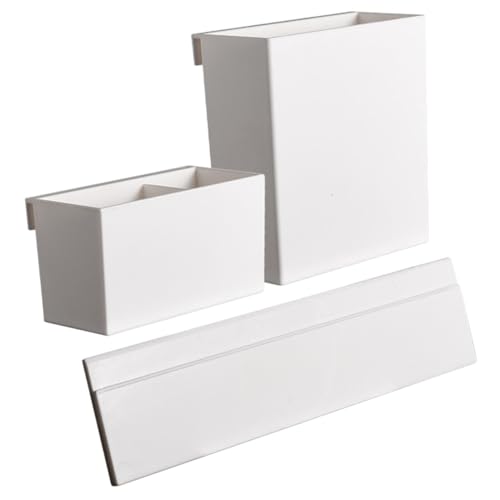 BAZEITFLOW Hängende Aufbewahrungsbox Teiliges Weiß Wandmontage Kompakt Multifunktional für Bad Schlafzimmer Büro Kleine Kosmetik Aufbewahrung Organizer ohne Bohren Platzsparend BAZEITFLOW Hängende Aufbewahrungsbox Teiliges Weiß Wandmontage Kompakt Multifunktional für Bad Schlafzimmer Büro Kleine Kosmetik Aufbewahrung Organizer ohne Bohren Platzsparend von BAZEITFLOW