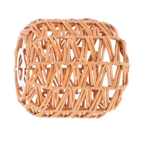 BAZEITFLOW Handgefertigter Faux rattan Lampenschirm Rustikaler Boho Pendelleuchten schirm Langlebiger Korbgeflecht lichtschutz Vintage Japanisches Design Warmes Licht für Esszimmer und BAZEITFLOW Handgefertigter Faux rattan Lampenschirm Rustikaler Boho Pendelleuchten schirm Langlebiger Korbgeflecht lichtschutz Vintage Japanisches Design Warmes Licht für Esszimmer und von BAZEITFLOW