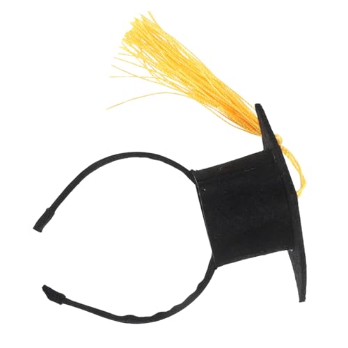 BAZEITFLOW Haustier Abschlusskappe mit Quaste Bequemes Doktorhut Haarband für Hunde und Katzen Lustiges Kostüm Accessoire für Party Geburtstag Festival und Fotosession BAZEITFLOW Haustier Abschlusskappe mit Quaste Bequemes Doktorhut Haarband für Hunde und Katzen Lustiges Kostüm Accessoire für Party Geburtstag Festival und Fotosession von BAZEITFLOW