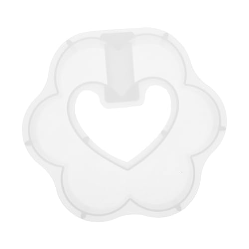 BAZEITFLOW Herzförmige Silikonform für Hydroponische Vase Flexibel Langlebig für DIY Resin Betonprojekte Vielseitige Tischdeko mit Romantischem Design Wiederverwendbar Leicht zu Verwenden von BAZEITFLOW