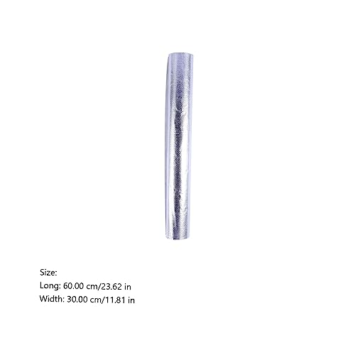 BAZEITFLOW Hitzebeständiges Selbstklebendes Aluminiumfolie Klebeband mit Glasfaser Isolierung Reflektierende Wärmebarriere für Abdichtung Reparatur und Schutz im Haushalt und Industrie BAZEITFLOW Hitzebeständiges Selbstklebendes Aluminiumfolie Klebeband mit Glasfaser Isolierung Reflektierende Wärmebarriere für Abdichtung Reparatur und Schutz im Haushalt und Industrie von BAZEITFLOW