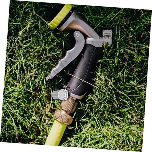 BAZEITFLOW Hochdruckreiniger Sprühdüse Edelstahl Gewinde Hochdruckdüse für Gartenschlauch Kompatibel mit Wasserbesen und Oberflächenreinigern Robust und Vielseitig Einsetzbar von BAZEITFLOW