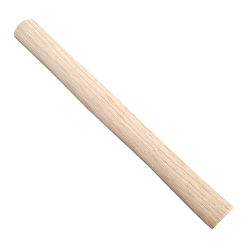 BAZEITFLOW Holzhammergriff Ersatz Teiliges aus Natürlichem Langlebigem Holz Robust und Praktisch Einfacher Austausch für Outdoor Hammer Geeignet für Camping und Gartengeräte von BAZEITFLOW