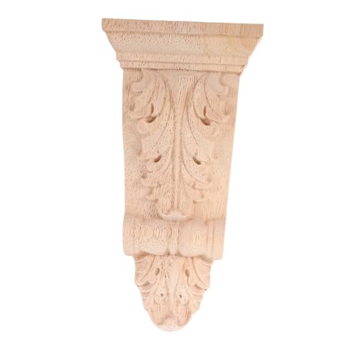 BAZEITFLOW Holzsäulen Konsolen mit Europäischem Design Geschnitzte Dekorationsstütze aus Massivem Holz Vielseitig Einsetzbar für Innen und Außendekor Robuste und Formbeständige Holzdeko BAZEITFLOW Holzsäulen Konsolen mit Europäischem Design Geschnitzte Dekorationsstütze aus Massivem Holz Vielseitig Einsetzbar für Innen und Außendekor Robuste und Formbeständige Holzdeko von BAZEITFLOW