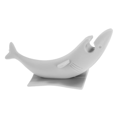 BAZEITFLOW Kabelaufwickler für Küchengeräte Shark form Praktischer Kabelhalter zur Zugentlastung Vielseitiger Kabelorganizer für Mixer Kaffeemaschinen Fritteusen und Haushaltsgeräte von BAZEITFLOW