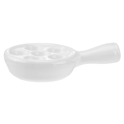 BAZEITFLOW Keramik Escargot Backform mit Ergonomischem Griff Rutschfestes Schneckengericht Backblech Backofenfest Spülmaschinengeeignet für Zuhause und Restaurant BAZEITFLOW Keramik Escargot Backform mit Ergonomischem Griff Rutschfestes Schneckengericht Backblech Backofenfest Spülmaschinengeeignet für Zuhause und Restaurant von BAZEITFLOW