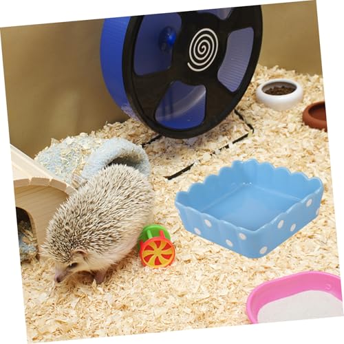 BAZEITFLOW Keramik Hamster Futternapf Rutschfestes Schälchen für Kleine Nager Chinchilla Kaninchen mit Stabiler Kippschutzfunktion Leicht zu Reinigen Farblich Sortiert für Zufällige Farbe BAZEITFLOW Keramik Hamster Futternapf Rutschfestes Schälchen für Kleine Nager Chinchilla Kaninchen mit Stabiler Kippschutzfunktion Leicht zu Reinigen Farblich Sortiert für Zufällige Farbe von BAZEITFLOW