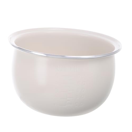 BAZEITFLOW Keramik Innentopf für Elektrischen Reiskocher Antihaftbeschichtet Intelligente Temperaturregelung Multifunktional für Reis Suppe Porridge für Familien und Partys von BAZEITFLOW