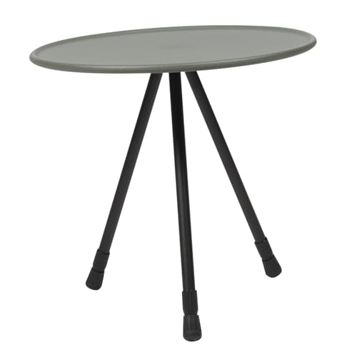 BAZEITFLOW Klapptisch Für Den Außenbereich Campingtisch Klappbarer Terrassentisch Tragbarer Camping Grilltisch Aluminiumtisch Camper Campingtisch Runder Dreibein Camping Küchentisch von BAZEITFLOW