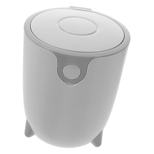 BAZEITFLOW Kleiner Mülleimer mit Deckel Kompakter Tischabfalleimer für Büro Bad Küche und Wohnzimmer Tragbarer Robuster und Leicht zu Reinigender Abfallbehälter für Schreibtisch und BAZEITFLOW Kleiner Mülleimer mit Deckel Kompakter Tischabfalleimer für Büro Bad Küche und Wohnzimmer Tragbarer Robuster und Leicht zu Reinigender Abfallbehälter für Schreibtisch und von BAZEITFLOW