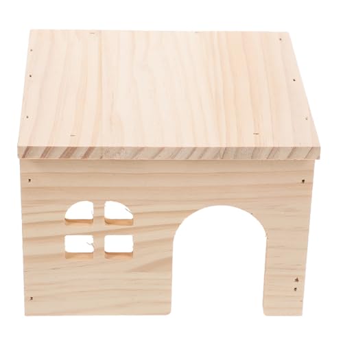 BAZEITFLOW Kleintierhaus aus Nachhaltigem Holz mit Futter und Wasserstation Multifunktionales Hamster Versteck mit Leiter Kleines Tierversteck für Hamster Ratten Rennmäuse Geeignet BAZEITFLOW Kleintierhaus aus Nachhaltigem Holz mit Futter und Wasserstation Multifunktionales Hamster Versteck mit Leiter Kleines Tierversteck für Hamster Ratten Rennmäuse Geeignet von BAZEITFLOW