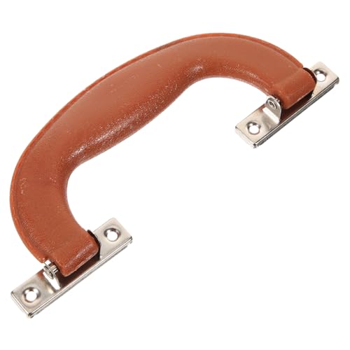 BAZEITFLOW Koffergriff Ersatzgriff Braun Ergonomisch Kunststoff Metall Langlebig Traggriff für Gepäck Koffer Box Werkzeugkoffer Handtaschen Griff Ersatzhenkel BAZEITFLOW Koffergriff Ersatzgriff Braun Ergonomisch Kunststoff Metall Langlebig Traggriff für Gepäck Koffer Box Werkzeugkoffer Handtaschen Griff Ersatzhenkel von BAZEITFLOW