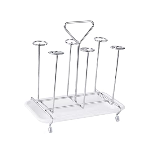 BAZEITFLOW Küchen Organizer für Tassen Stabiler Tassenhalter mit Quadratischer Basis Abtropfgestell aus zum Trocknen und Organisieren von Gläsern und Bechern BAZEITFLOW Küchen Organizer für Tassen Stabiler Tassenhalter mit Quadratischer Basis Abtropfgestell aus zum Trocknen und Organisieren von Gläsern und Bechern von BAZEITFLOW