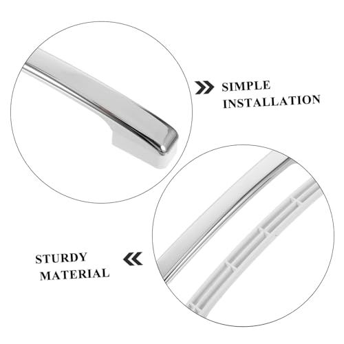 BAZEITFLOW Kunststoff Kühlschrank Türgriff Ersatz Robust für Gefrierschrank Küchengerät Leicht zu Montieren Modernes Design von BAZEITFLOW