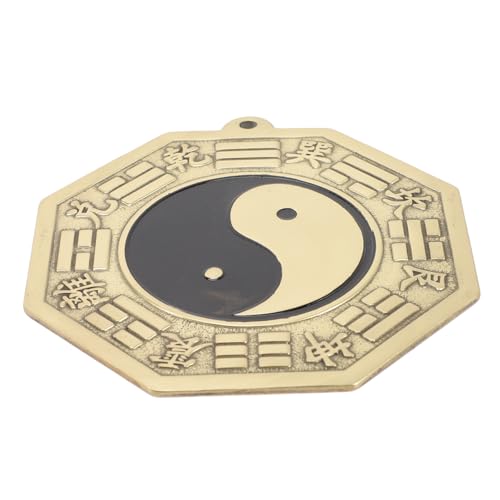 BAZEITFLOW Kupfer Bagua Spiegel Feng Shui Achteckiger Spiegel Traditionelle Chinesische Wohnraumdekoration für Tür Wohnzimmer Glücksbringer und Exorzismus Ornament BAZEITFLOW Kupfer Bagua Spiegel Feng Shui Achteckiger Spiegel Traditionelle Chinesische Wohnraumdekoration für Tür Wohnzimmer Glücksbringer und Exorzismus Ornament von BAZEITFLOW