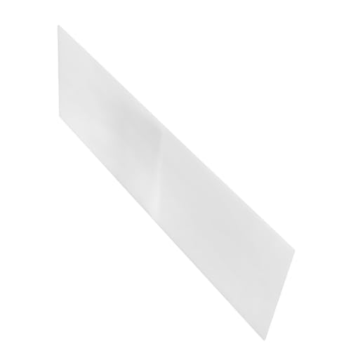 BAZEITFLOW Lampenschirm Diffusor Pendelleuchte Diffuser Platte Halbtransparent Milchig für Deckenleuchte LED Lichtstreuung DIY Lampenboden Zubehör von BAZEITFLOW
