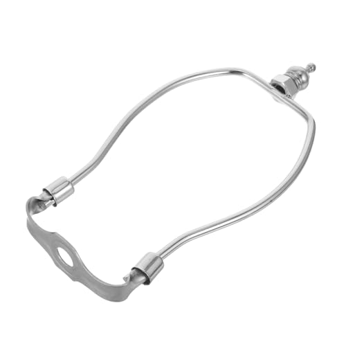 BAZEITFLOW Lampenschirmhalter Metall Chrom Lampenbügel Lampenschirm Befestigung DIY Beleuchtungszubehör für Steh und Tischlampen Kompatibel mit Verschiedenen Lampenschirmen Elegantes Design BAZEITFLOW Lampenschirmhalter Metall Chrom Lampenbügel Lampenschirm Befestigung DIY Beleuchtungszubehör für Steh und Tischlampen Kompatibel mit Verschiedenen Lampenschirmen Elegantes Design von BAZEITFLOW