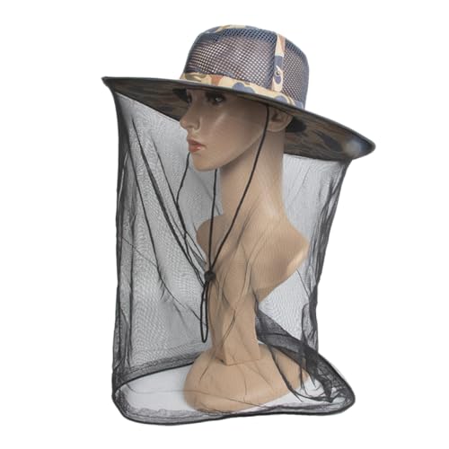 BAZEITFLOW Leichter Atmungsaktiver Boonie Hat mit Mückennetz Vollflächiger Insektenschutz für Angeln Imkerei und Gartenarbeit Wasserabweisend für Outdoor aktivitäten und Camping BAZEITFLOW Leichter Atmungsaktiver Boonie Hat mit Mückennetz Vollflächiger Insektenschutz für Angeln Imkerei und Gartenarbeit Wasserabweisend für Outdoor aktivitäten und Camping von BAZEITFLOW