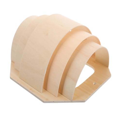 BAZEITFLOW Leichter Holz Lampenschirm Sauna Lichtschutz Explosionsgeschützt Hitzebeständig Saunazubehör Transparent Sanfte Beleuchtung Einfach zu Montieren von BAZEITFLOW