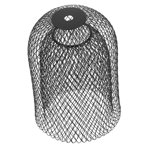 BAZEITFLOW Metal Cage Lampshade Doppel-layer Eisen Drahtgeflecht Vintage Industrial Hängelampe Lampenschirm Robust Für Schlafzimmer Bar Büro Schwarz BAZEITFLOW Metal Cage Lampshade Doppel-layer Eisen Drahtgeflecht Vintage Industrial Hängelampe Lampenschirm Robust Für Schlafzimmer Bar Büro Schwarz von BAZEITFLOW