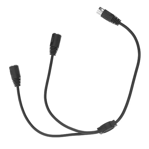 BAZEITFLOW Midi Pin Splitter Kabel Din Pin Male Din Female Adapterkabel für Synthesizer Flexibles Kabel für PC und Midi Keyboard BAZEITFLOW Midi Pin Splitter Kabel Din Pin Male Din Female Adapterkabel für Synthesizer Flexibles Kabel für PC und Midi Keyboard von BAZEITFLOW