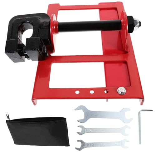 BAZEITFLOW Mini Kettensägenmühle Teiliges aus Langlebigem Legierungsstahl Stabiles Holzschneidewerkzeug Einfach zu Montierende Kettensägenhalterung für Präzises Sägen bei Holzbearbeitung von BAZEITFLOW