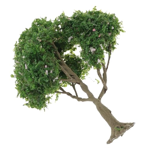 BAZEITFLOW Miniatur Landschaftsbaum Handgefertigt Filigrane Drahtbaum Skulptur und Feengarten Zubehör Einzigartige Landschaftsdekoration für DIY Diorama und Sandtisch von BAZEITFLOW