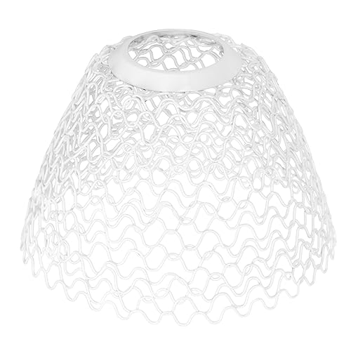 BAZEITFLOW Moderner Metall Lampenschirm Deckenlampe Hohlraum Design Dekorativer Lichtschutz Für Wohnzimmer Restaurant Bar Weiß Einfach Installation Robust BAZEITFLOW Moderner Metall Lampenschirm Deckenlampe Hohlraum Design Dekorativer Lichtschutz Für Wohnzimmer Restaurant Bar Weiß Einfach Installation Robust von BAZEITFLOW
