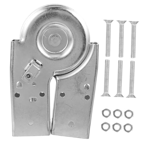 BAZEITFLOW Multifunktionaler Leiter Scharnierverbinder aus Dickem Aluminiumlegierung Klappbarer Leiterscharnier Zubehör mit Integriertem Dämpfer Leicht Robust Einfache Montage für Sichere von BAZEITFLOW