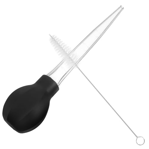 BAZEITFLOW Multifunktionaler Liquid Transfer Werkzeug mit Auslaufsicherer Saugglocke Präziser Flüssigkeitsmessung und Ölabsaugung für Küche Labor Backen und Bbq Einsätze Kompakt und von BAZEITFLOW