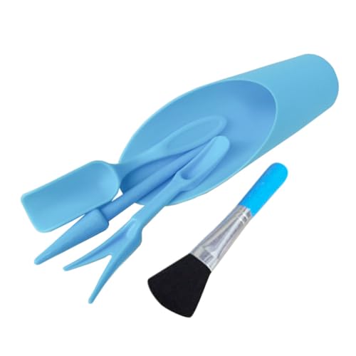 BAZEITFLOW Multifunktionales Gartenwerkzeug Set mit Lochstanzer Reinigungsbürste Boden und Eimerspaten und Ergonomisch zum Umpflanzen Pflanzen und Gartenpflege Blau BAZEITFLOW Multifunktionales Gartenwerkzeug Set mit Lochstanzer Reinigungsbürste Boden und Eimerspaten und Ergonomisch zum Umpflanzen Pflanzen und Gartenpflege Blau von BAZEITFLOW