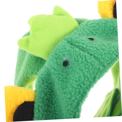 BAZEITFLOW Niedlicher Haustier Frosch Hut Kopfputz Kostüm Party Cosplay für Kleine Hunde Katzen Pflegeleicht Vielseitig für und Festlichkeiten BAZEITFLOW Niedlicher Haustier Frosch Hut Kopfputz Kostüm Party Cosplay für Kleine Hunde Katzen Pflegeleicht Vielseitig für und Festlichkeiten von BAZEITFLOW