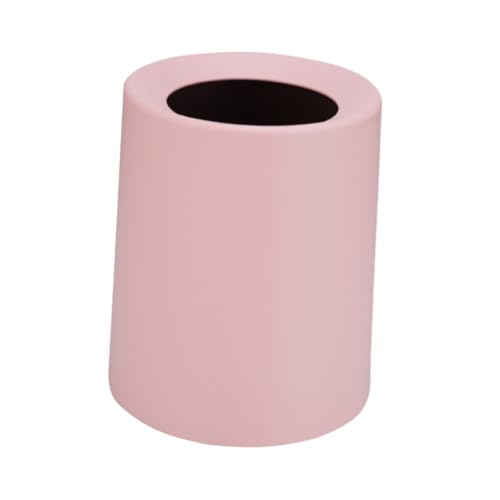 BAZEITFLOW Nordischer Kunststoff Mülleimer ohne Deckel Mattierter Abfallbehälter für Schlafzimmer und Wohnzimmer Kompakt Farblich Schlichtes Design in Rosa für Kleine Räume und BAZEITFLOW Nordischer Kunststoff Mülleimer ohne Deckel Mattierter Abfallbehälter für Schlafzimmer und Wohnzimmer Kompakt Farblich Schlichtes Design in Rosa für Kleine Räume und von BAZEITFLOW