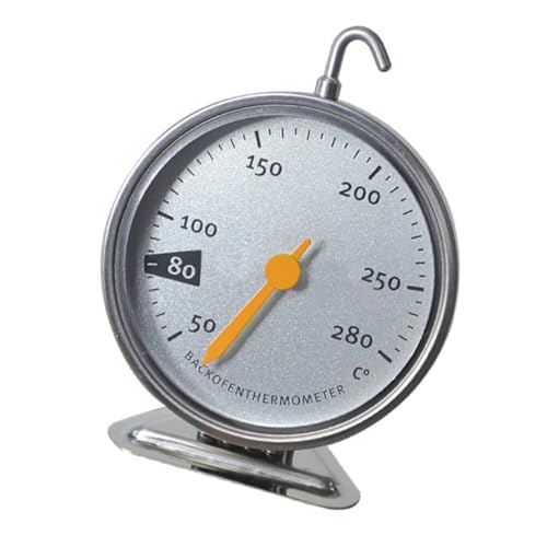 BAZEITFLOW Ofenthermometer mit Aufhängung Präzises Backofen Lebensmittelthermometer Langlebig und Leicht für Hausgebrauch Einfache Temperaturkontrolle Beim Backen und Kochen BAZEITFLOW Ofenthermometer mit Aufhängung Präzises Backofen Lebensmittelthermometer Langlebig und Leicht für Hausgebrauch Einfache Temperaturkontrolle Beim Backen und Kochen von BAZEITFLOW