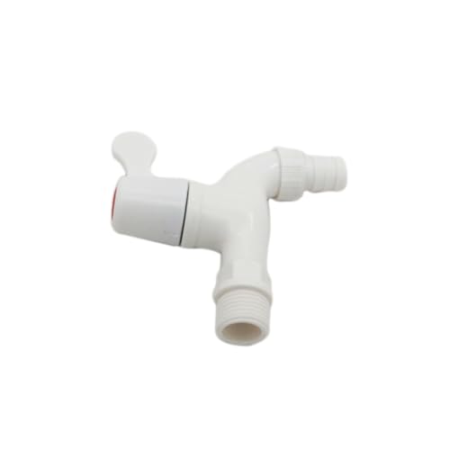 BAZEITFLOW PVC Kaltwasserhahn Kunststoff Wasserhahn für Küche Bad Waschmaschine Waschbecken Schnellverschluss Leicht und Langlebig für Kaltes Wasser BAZEITFLOW PVC Kaltwasserhahn Kunststoff Wasserhahn für Küche Bad Waschmaschine Waschbecken Schnellverschluss Leicht und Langlebig für Kaltes Wasser von BAZEITFLOW
