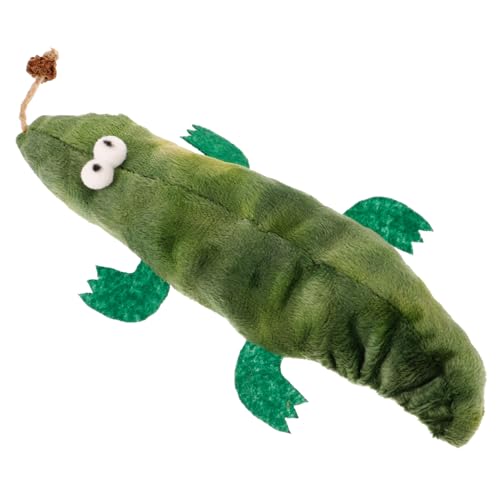 BAZEITFLOW Plüsch Katzenspielzeug Krokodilform Interaktives Katzen für Körperliche Aktivität Langlebig und Beißfest zur Beschäftigung und Zahnpflege für Katzen und Kätzchen BAZEITFLOW Plüsch Katzenspielzeug Krokodilform Interaktives Katzen für Körperliche Aktivität Langlebig und Beißfest zur Beschäftigung und Zahnpflege für Katzen und Kätzchen von BAZEITFLOW