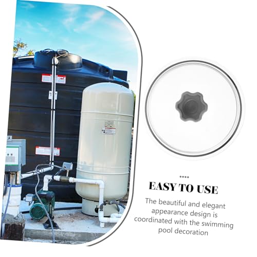 BAZEITFLOW Pool Sandfilterpumpen Ersatzdeckel Kompatibel mit Intex Langlebige Kunststoff und Gummimaterialien Dicht Schließend gegen Wasseraustritt Einfache werkzeugfreie Befestigung für Spa BAZEITFLOW Pool Sandfilterpumpen Ersatzdeckel Kompatibel mit Intex Langlebige Kunststoff und Gummimaterialien Dicht Schließend gegen Wasseraustritt Einfache werkzeugfreie Befestigung für Spa von BAZEITFLOW