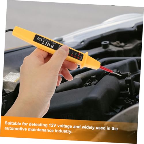 BAZEITFLOW Professioneller Auto spannungsprüfer Multifunktion Volt Tester Sensitivität Elektrischer Tester für Fahrzeugdiagnose Einfache Handhabung Robust Langlebig Präzise Messung BAZEITFLOW Professioneller Auto spannungsprüfer Multifunktion Volt Tester Sensitivität Elektrischer Tester für Fahrzeugdiagnose Einfache Handhabung Robust Langlebig Präzise Messung von BAZEITFLOW