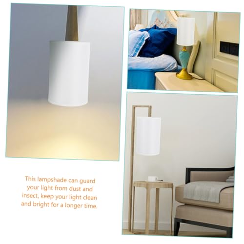 BAZEITFLOW Runder Stoff Lampenschirm Deckenlampe und Wandleuchte Lichtabdeckung Weißer Leinenstoff für Wohnzimmer Schlafzimmer Bereich Dekoration Langlebig und Formbeständig BAZEITFLOW Runder Stoff Lampenschirm Deckenlampe und Wandleuchte Lichtabdeckung Weißer Leinenstoff für Wohnzimmer Schlafzimmer Bereich Dekoration Langlebig und Formbeständig von BAZEITFLOW