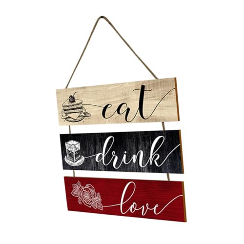 BAZEITFLOW Rustikale Holz Wanddekoration Hängendes Küchen Esszimmer Schild Robuste Holzplakette für Wanddeko in Restaurant Zuhause Vielseitige Küchenwände Dekoration BAZEITFLOW Rustikale Holz Wanddekoration Hängendes Küchen Esszimmer Schild Robuste Holzplakette für Wanddeko in Restaurant Zuhause Vielseitige Küchenwände Dekoration von BAZEITFLOW