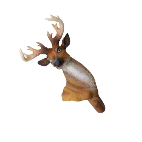 BAZEITFLOW Rustikaler Deer Wandhaken aus Robustem Material Einzigartiger Design Garderobenhaken für Flur Wohnzimmer und Schlafzimmer Praktische Wandaufhängung zur Stilvollen Dekoration und BAZEITFLOW Rustikaler Deer Wandhaken aus Robustem Material Einzigartiger Design Garderobenhaken für Flur Wohnzimmer und Schlafzimmer Praktische Wandaufhängung zur Stilvollen Dekoration und von BAZEITFLOW