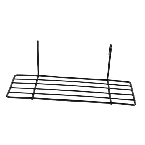 BAZEITFLOW Schwarzes Draht Aufbewahrungsregal Gerade Ablage Für Gitterwand Hängeregal Für Küche Bad Büro Ordnungssystem BAZEITFLOW Schwarzes Draht Aufbewahrungsregal Gerade Ablage Für Gitterwand Hängeregal Für Küche Bad Büro Ordnungssystem von BAZEITFLOW