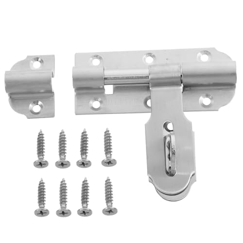 BAZEITFLOW Schwere Edelstahl Schiebetür Riegelschloss für Innentüren und Fenster Langlebiger Torriegel mit Präziser Verarbeitung Vielseitig Einsetzbar Eleganter Polierter Look BAZEITFLOW Schwere Edelstahl Schiebetür Riegelschloss für Innentüren und Fenster Langlebiger Torriegel mit Präziser Verarbeitung Vielseitig Einsetzbar Eleganter Polierter Look von BAZEITFLOW