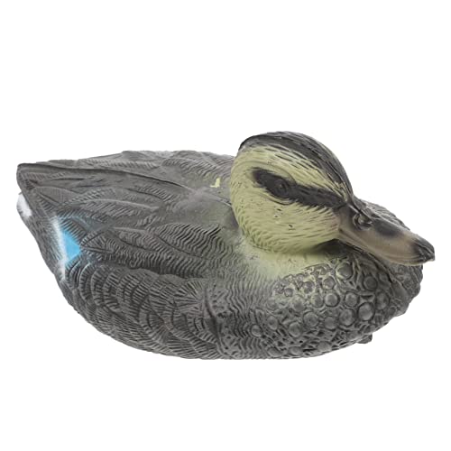 BAZEITFLOW Schwimmende Gartenfigur Eva Entenmodell Robuste Fake Deko für Teich Außen Leichte Pool und Gartendekoration Langlebig Wetterbeständig für Garten und Wasserlandschaften von BAZEITFLOW