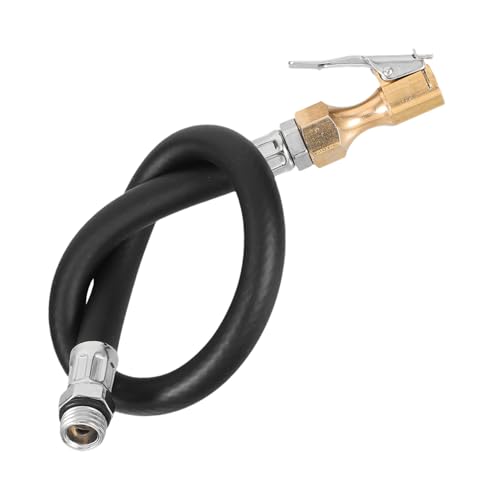 BAZEITFLOW Selbstsichernde Reifenfüllschlauchverlängerung Flexibel für Auto Motorrad Automatische Luftdruckmessung Handsfree Bedienung Erweiterter Schlauch für Werkstatt und Reifenreparatur BAZEITFLOW Selbstsichernde Reifenfüllschlauchverlängerung Flexibel für Auto Motorrad Automatische Luftdruckmessung Handsfree Bedienung Erweiterter Schlauch für Werkstatt und Reifenreparatur von BAZEITFLOW