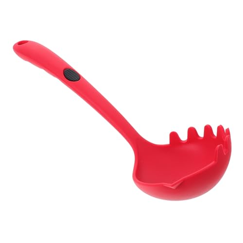 BAZEITFLOW Silikon Nudellöffel Flexibel Langlebig mit Aufhängeloch Küchenhelfer Großer Pastalöffel Rot BAZEITFLOW Silikon Nudellöffel Flexibel Langlebig mit Aufhängeloch Küchenhelfer Großer Pastalöffel Rot von BAZEITFLOW
