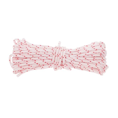 BAZEITFLOW Starterseil Rot Gepunktet Passend für Rasenmäher Kettensägen und Trimmer Hochfestes Zugseil Langlebig und Verschleißfest Ersatzteil für Gartengeräte BAZEITFLOW Starterseil Rot Gepunktet Passend für Rasenmäher Kettensägen und Trimmer Hochfestes Zugseil Langlebig und Verschleißfest Ersatzteil für Gartengeräte von BAZEITFLOW