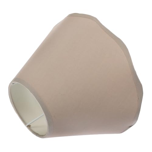 BAZEITFLOW Stoff Lampenschirm Wellenmuster Ersatz Lampenschirm für Tischlampe Stehlampe Langlebig Leicht Vielseitig für Wohn und Schlafzimmer Einfach zu Montieren Khaki von BAZEITFLOW