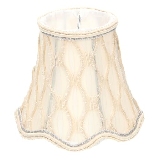 BAZEITFLOW Stoff Lampenschirm für Tischlampe Lampenschirm Ersatz aus Hochwertigem Stoffmaterial Leicht Langlebig Weiches Licht Geeignet für Wohnzimmer Schlafzimmer Büro von BAZEITFLOW