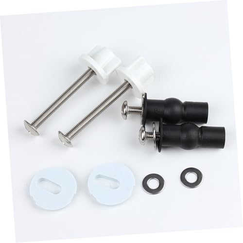 BAZEITFLOW Toilettensitz Schrauben aus Edelstahl und Pom Rostfrei Vielseitig Einsetzbar für Wc Sitz Befestigung Kompakt und Langlebig Geeignet für Bad Hotel Restaurant Einfache Montage BAZEITFLOW Toilettensitz Schrauben aus Edelstahl und Pom Rostfrei Vielseitig Einsetzbar für Wc Sitz Befestigung Kompakt und Langlebig Geeignet für Bad Hotel Restaurant Einfache Montage von BAZEITFLOW